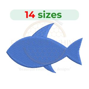 Buy Fish Machine embroidery design