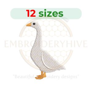 Buy Goose machine embroidery design