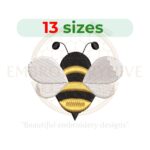 Buy Honey Bee machine embroidery design
