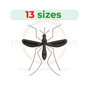 Buy Mosquito machine embroidery design