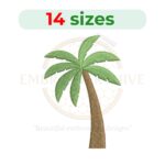 Buy Palm tree machine embroidery design