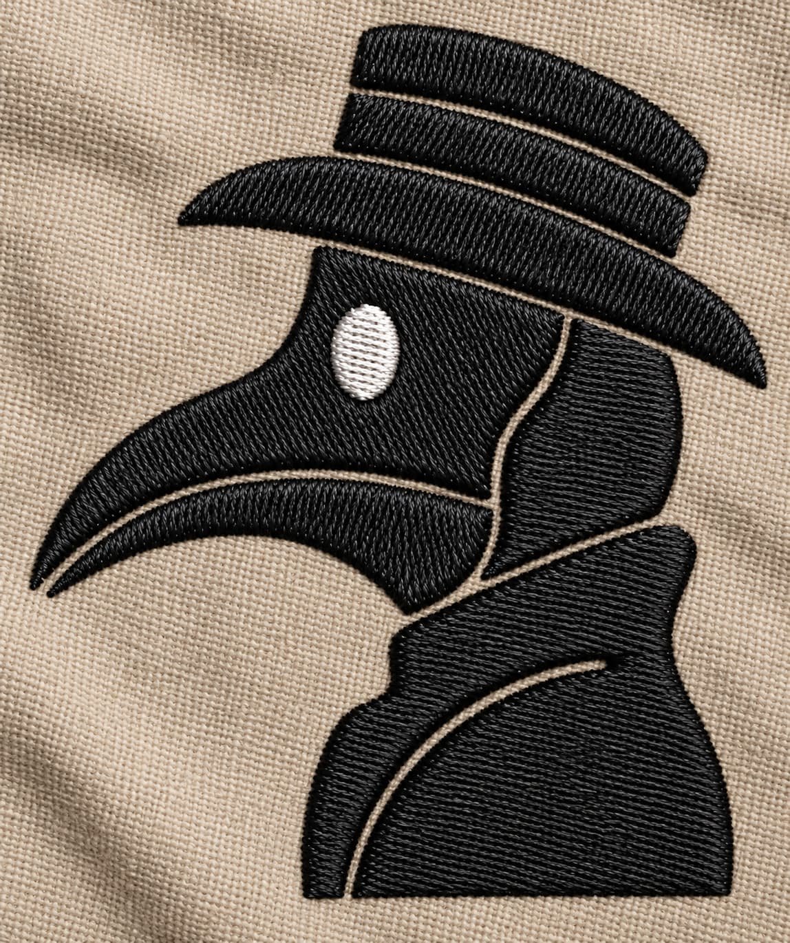 Plague Doctor Embroidery Design - Image 3