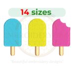 Buy Popsicle Trio Machine Embroidery Design