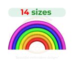 Buy Rainbow machine embroidery design