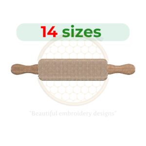 Buy Rolling Pin machine embroidery design