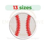 Buy Softball machine embroidery design