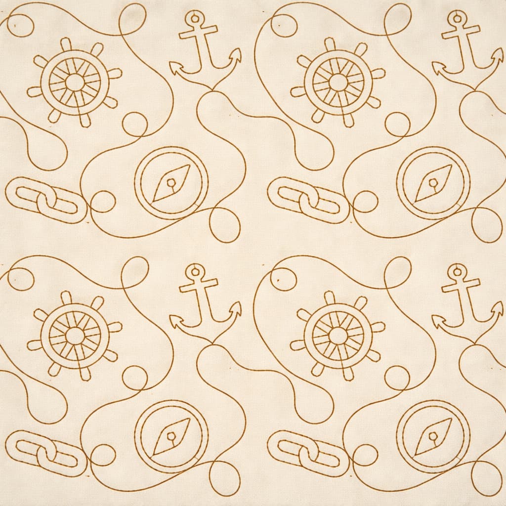 Helm Quilting Embroidery Design | Edge to Edge Quilt Block - Image 6