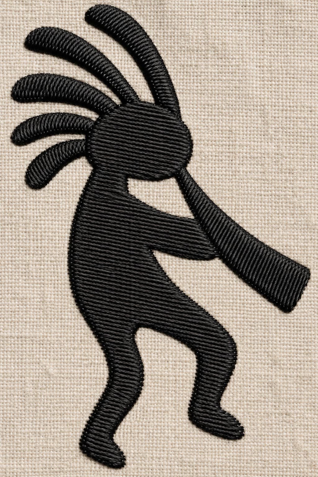 Kokopelli Embroidery Design - Image 3