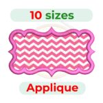 Frame Applique Design-10 sizes(P-0117)
