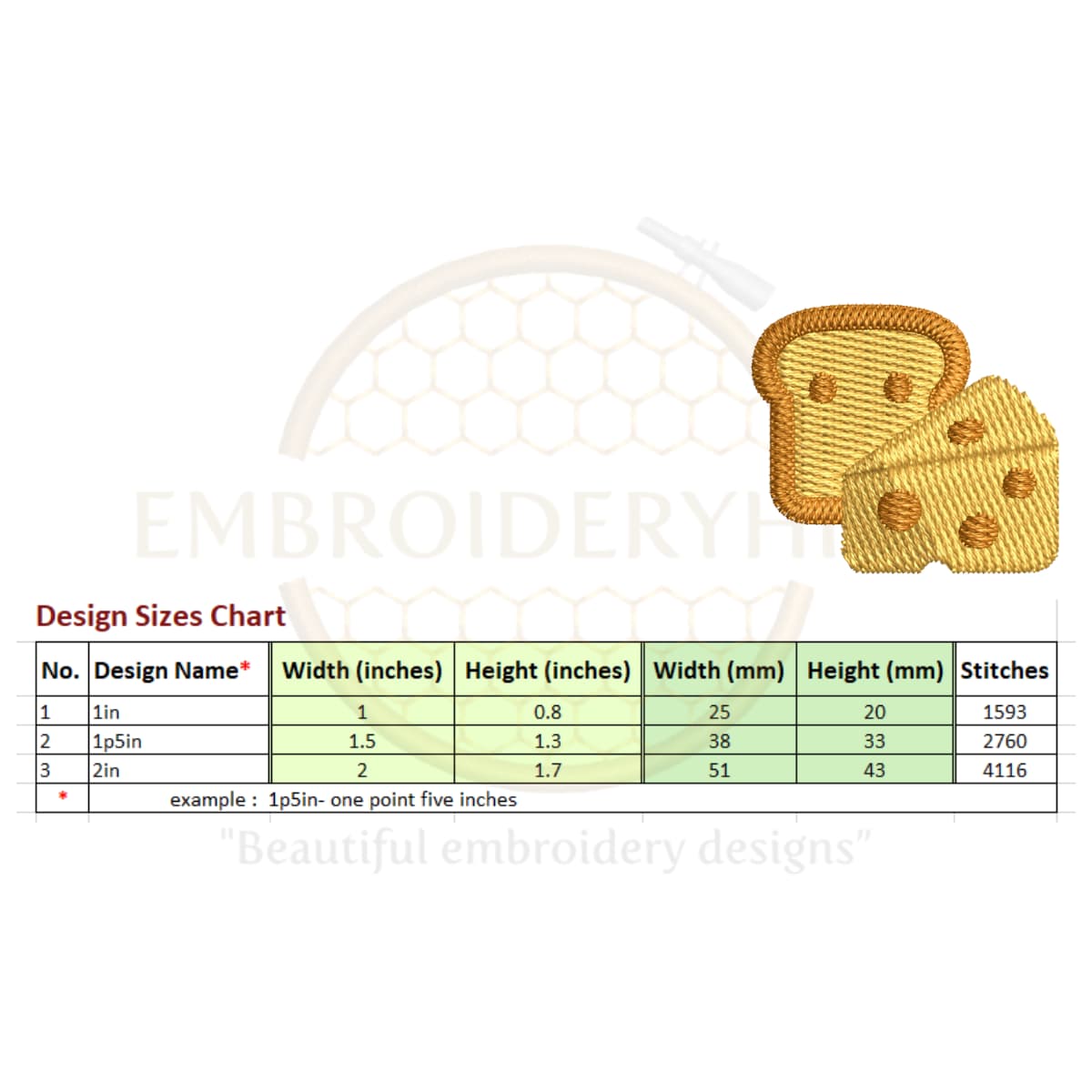 Wine Mini Embroidery design set - Image 3