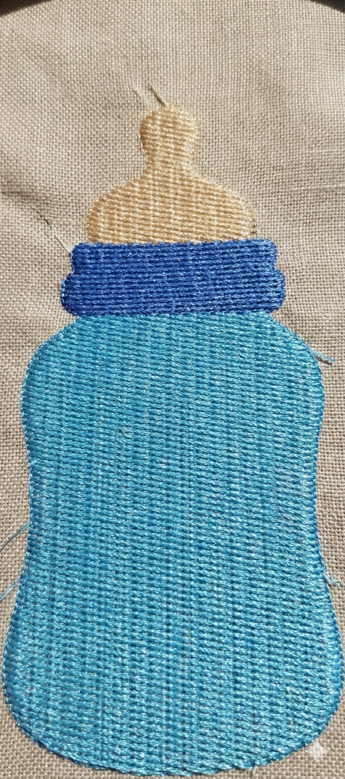 Baby Bottle Embroidery Design. - Image 3
