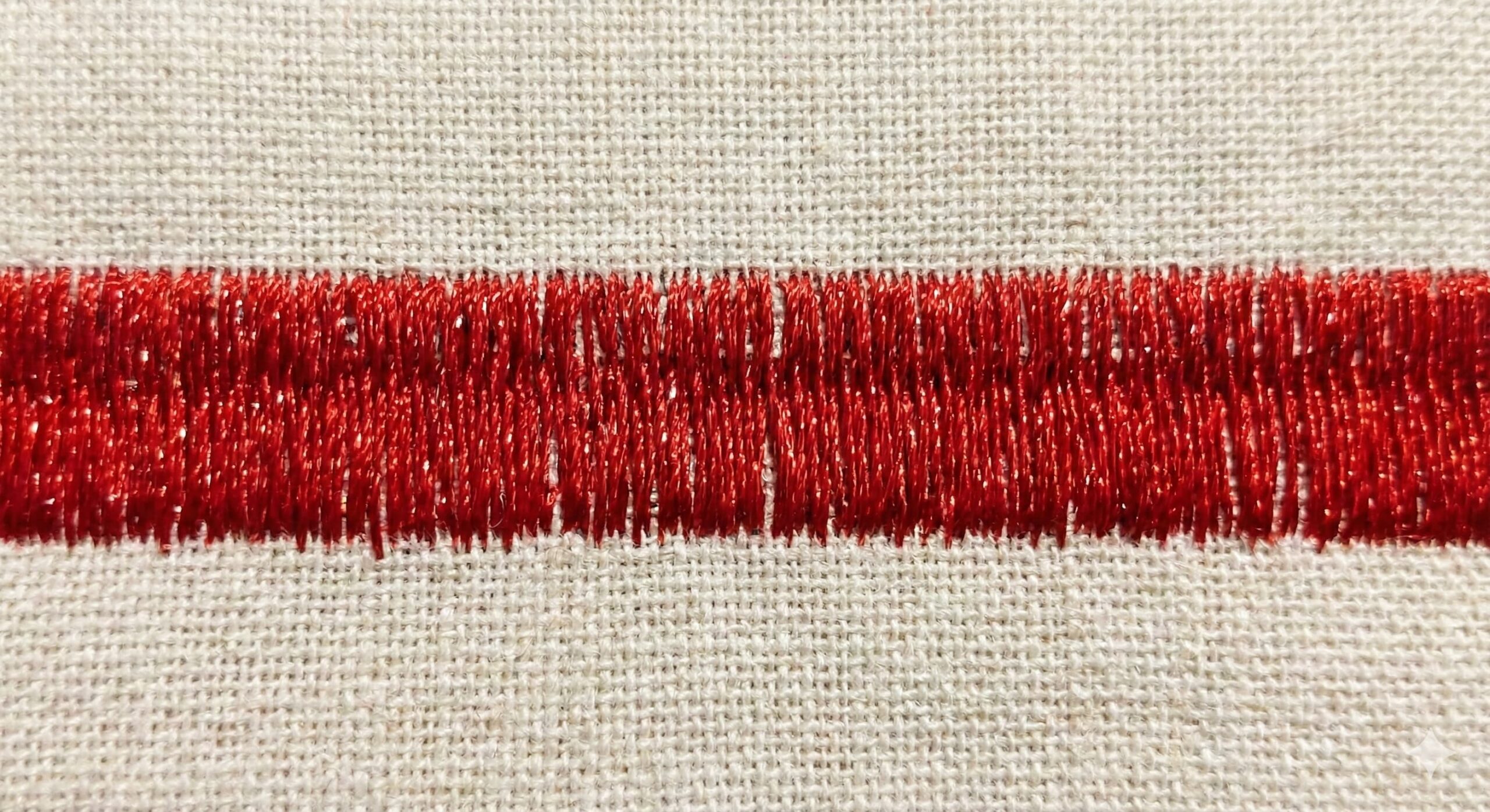 Satin Stitch Line Embroidery design - Image 3