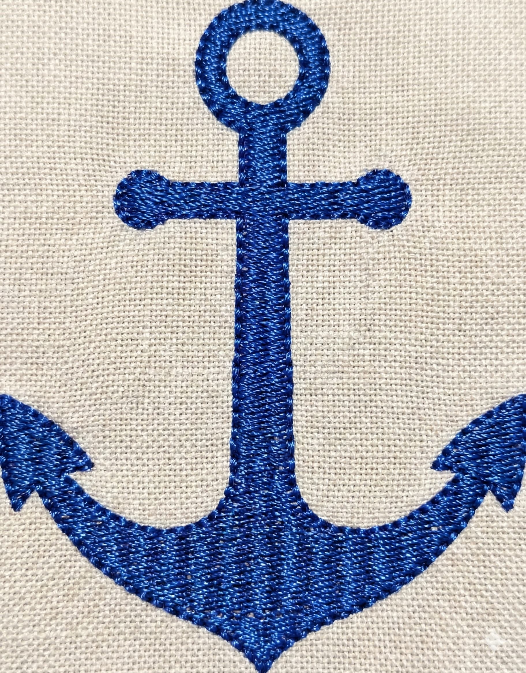 Anchor embroidery design - Image 3