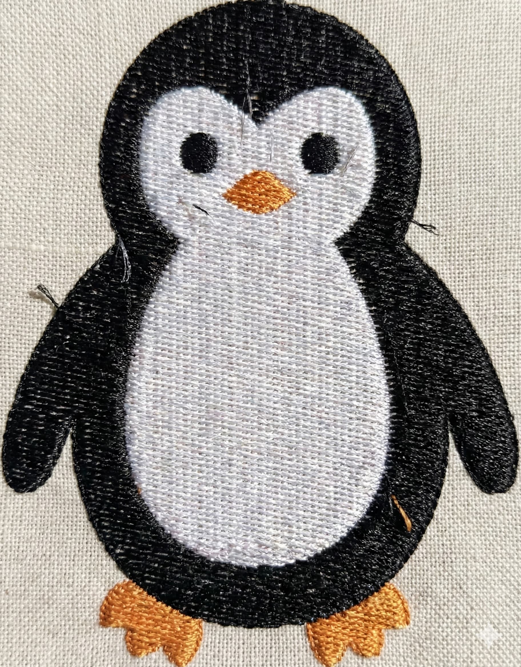 Baby Penguin Machine Embroidery Design - Image 3