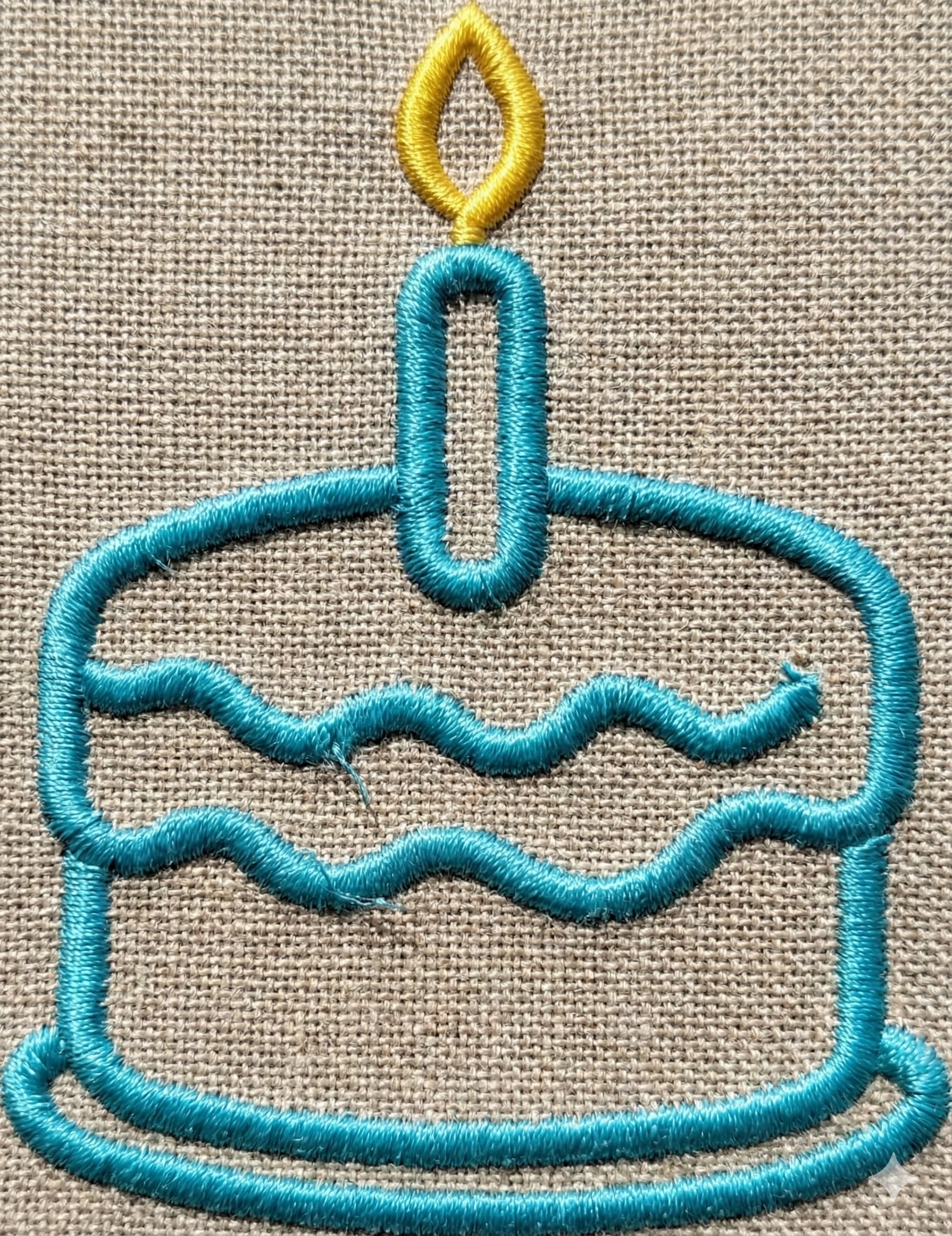 Cake Embroidery design - Image 3