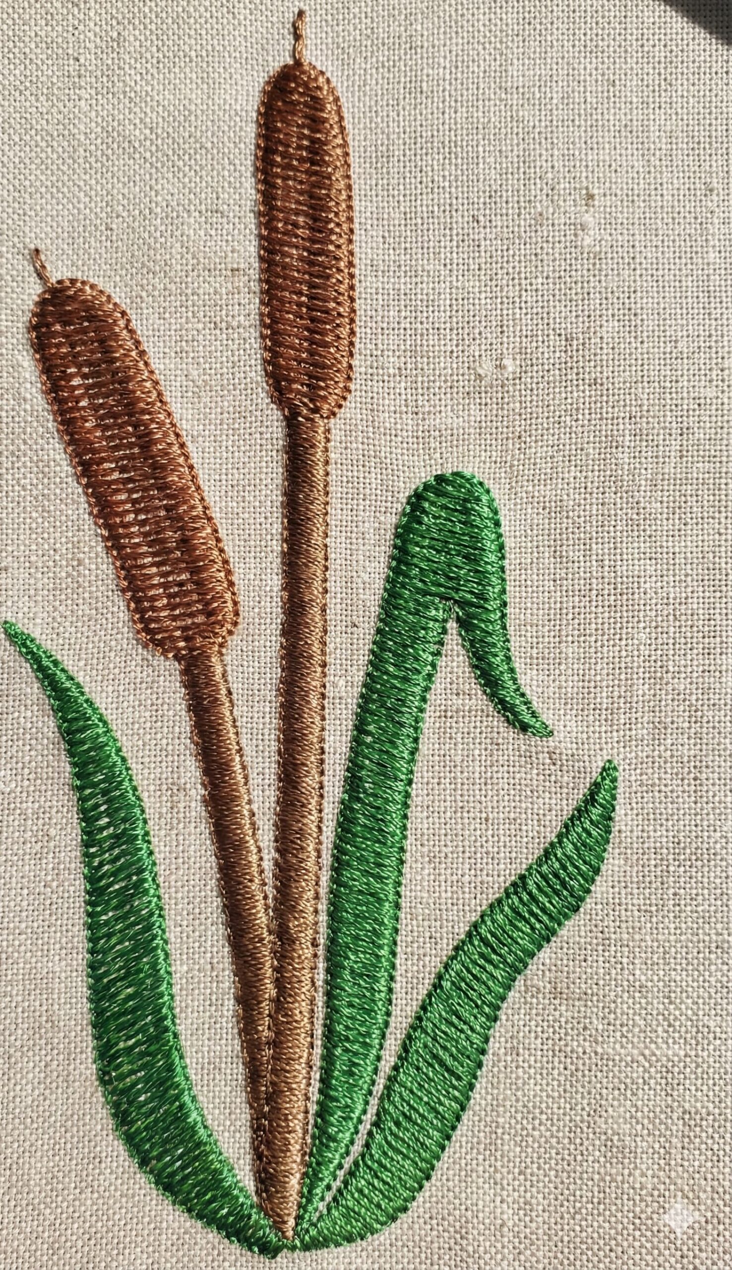Cattails Embroidery design - Image 3