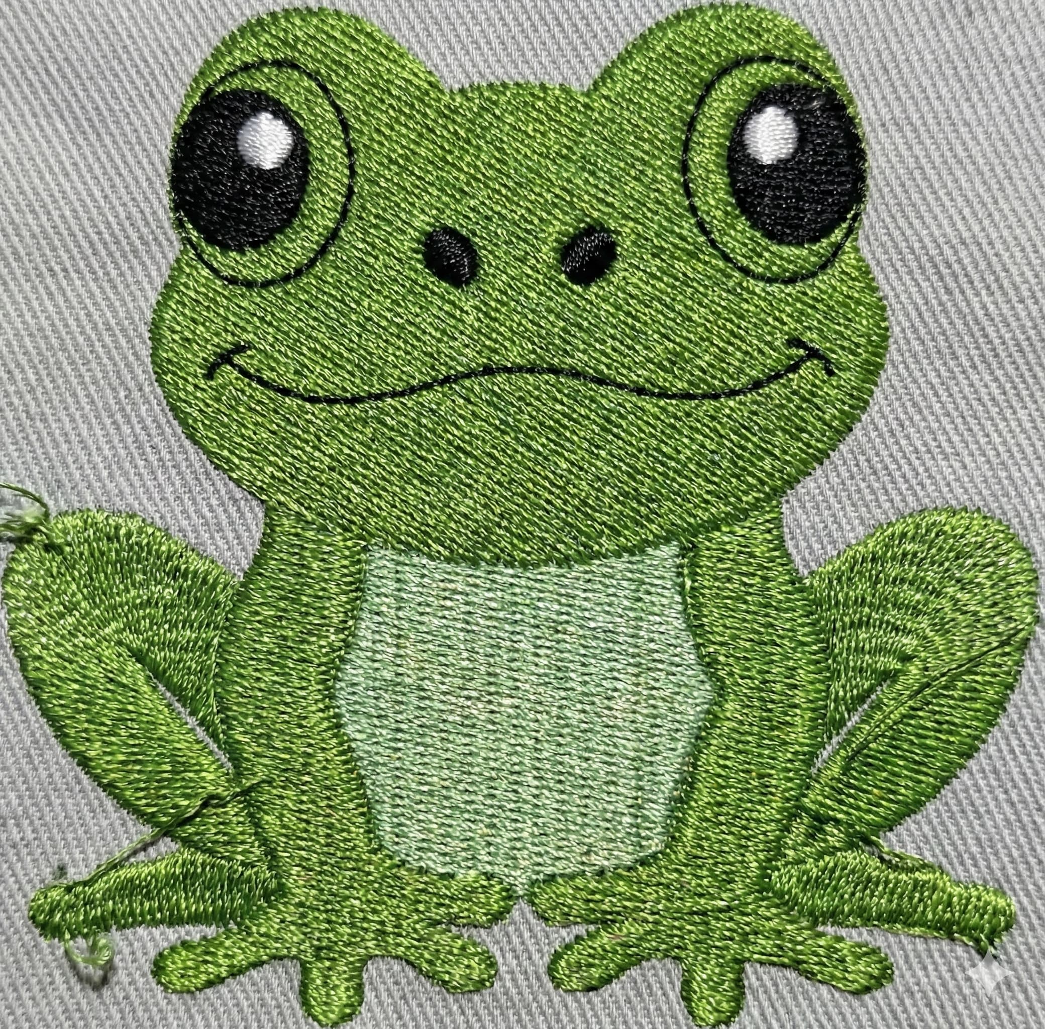 Frog Embroidery Design - Image 3