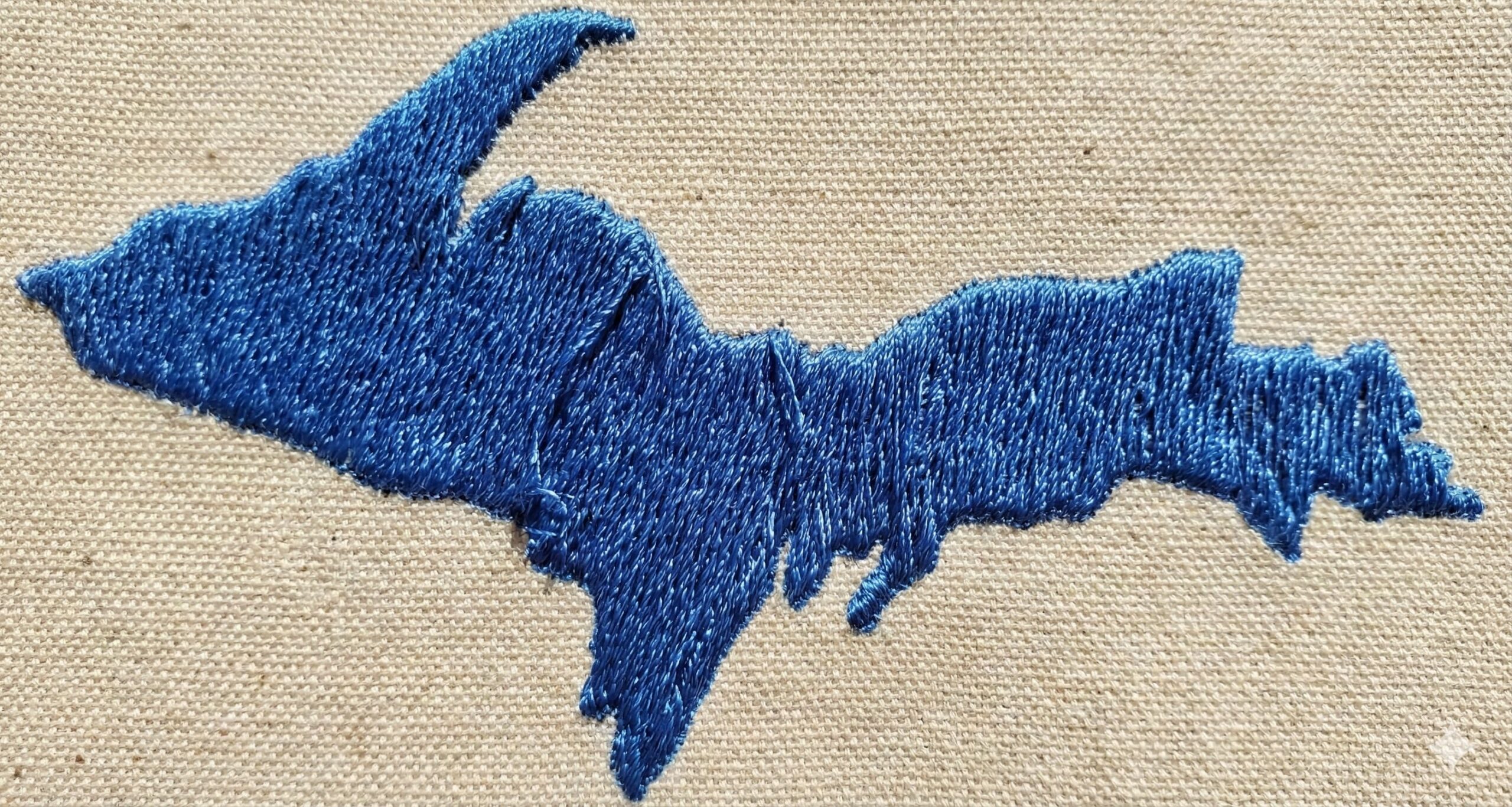 Michigan Upper Peninsula Embroidery Design - Image 3