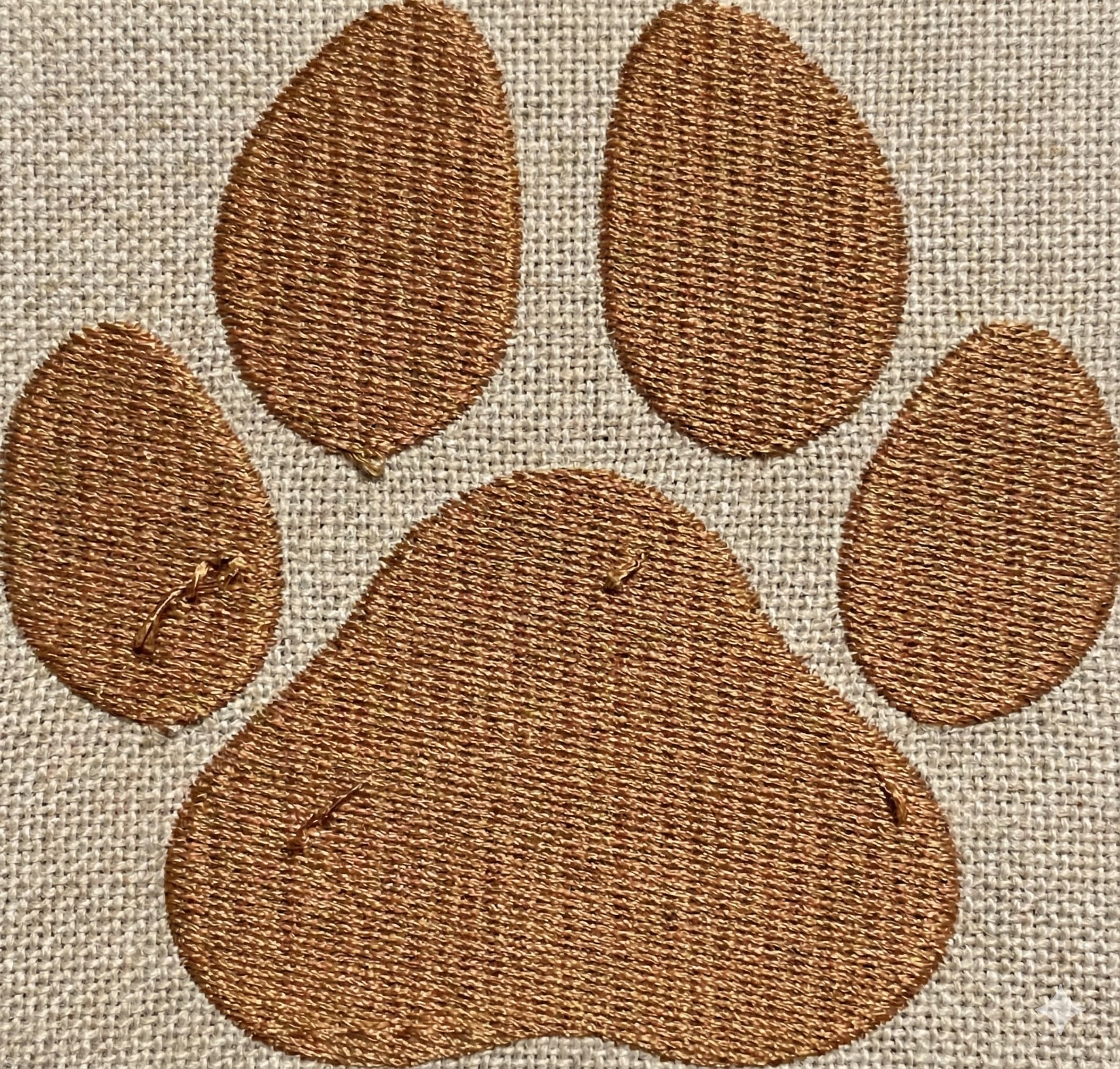 Paw Print embroidery Design - Image 3