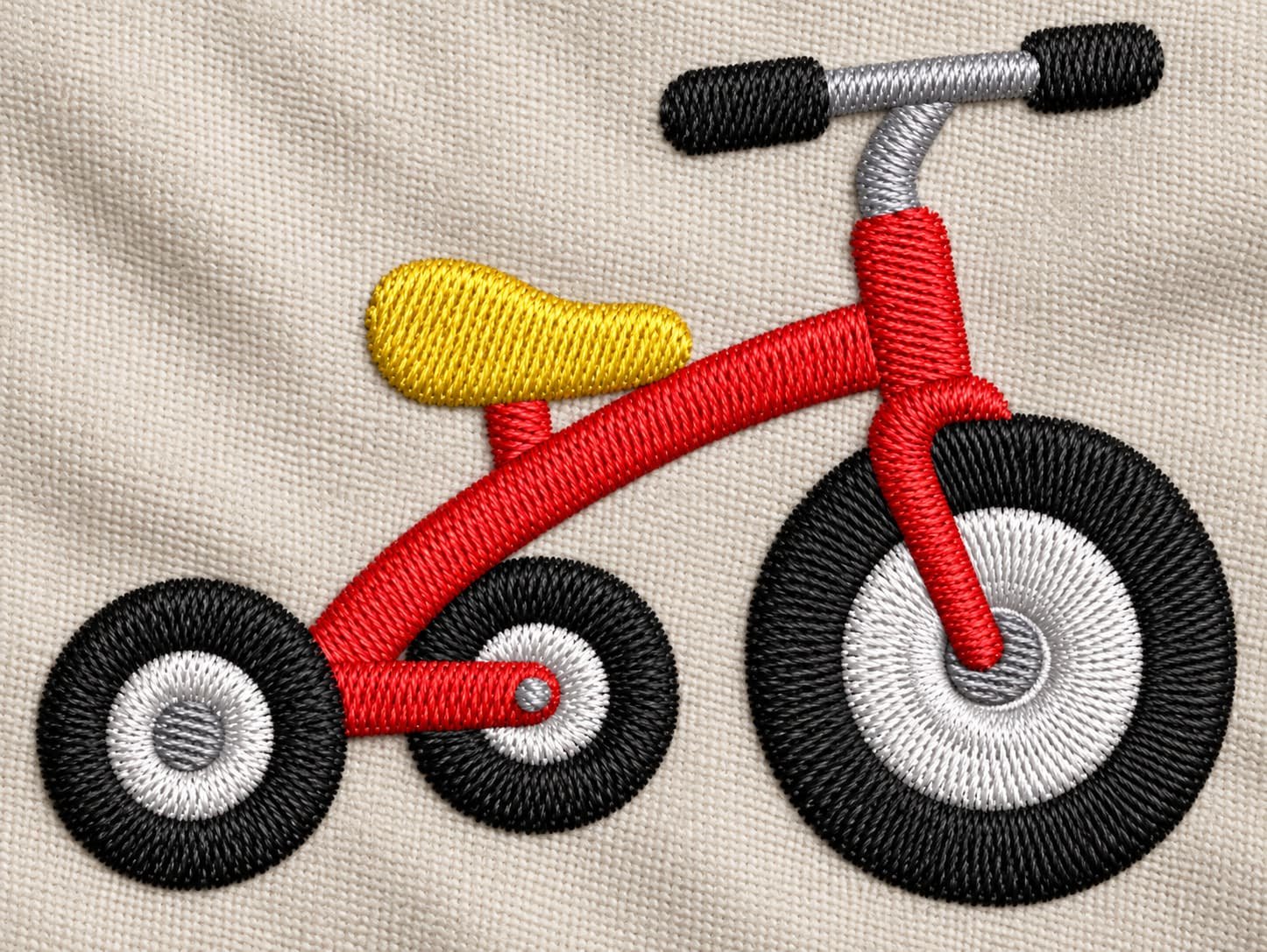 Tricycle embroidery design - Image 3