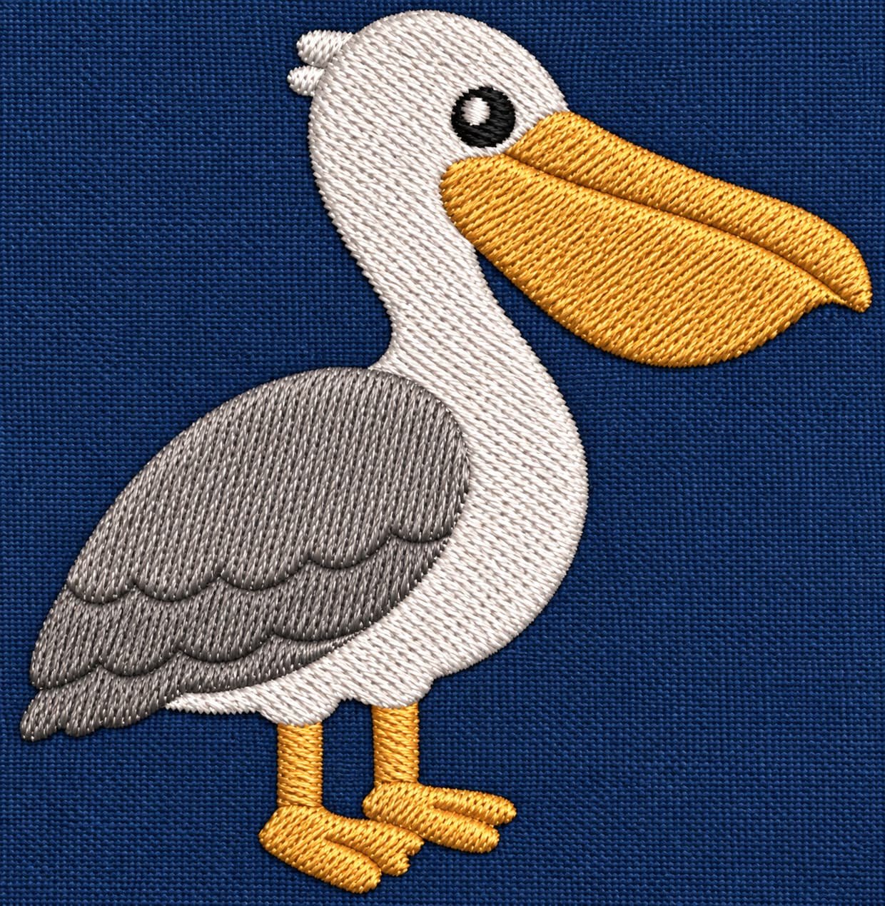 Pelican embroidery design - Image 3