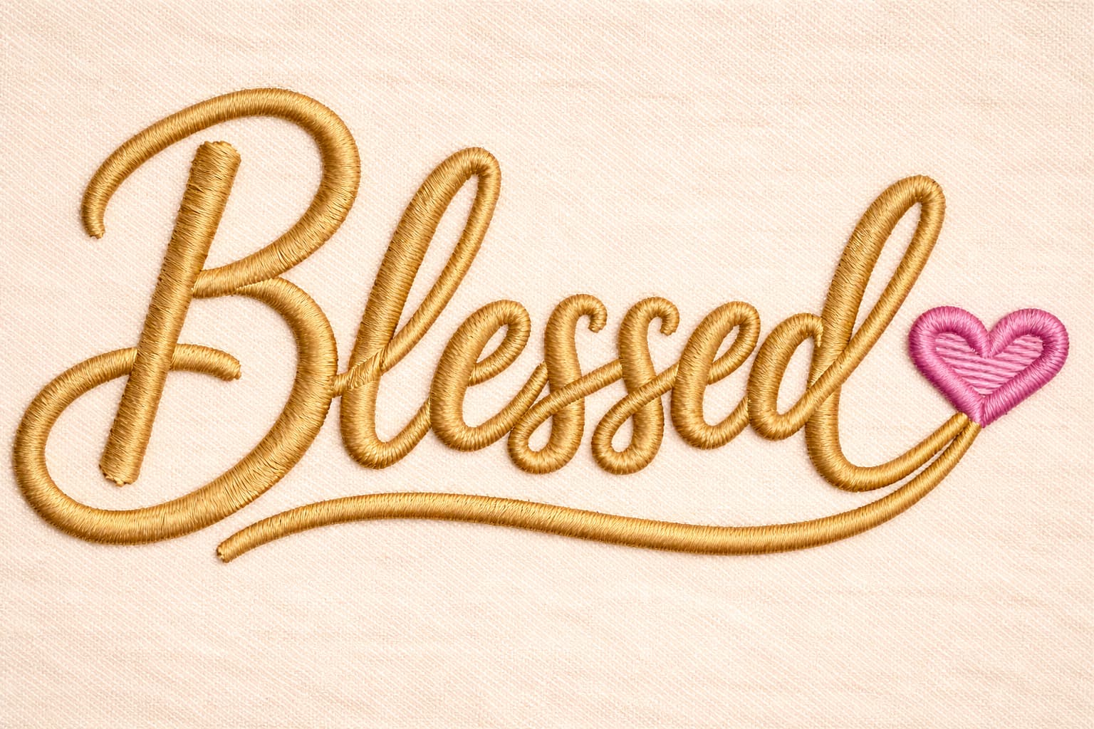 Blessed embroidery design - Image 3
