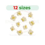 scattered popcorn embroidery design popcorn pattern machine embroidery snack design instant download