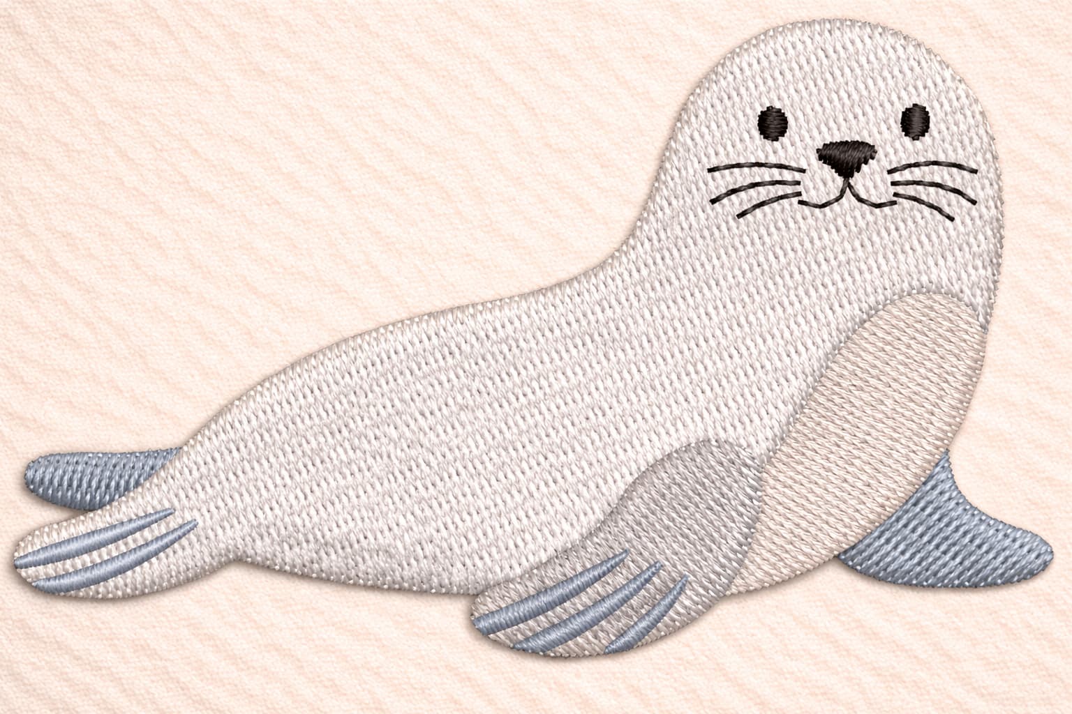 Seal embroidery design - Image 3
