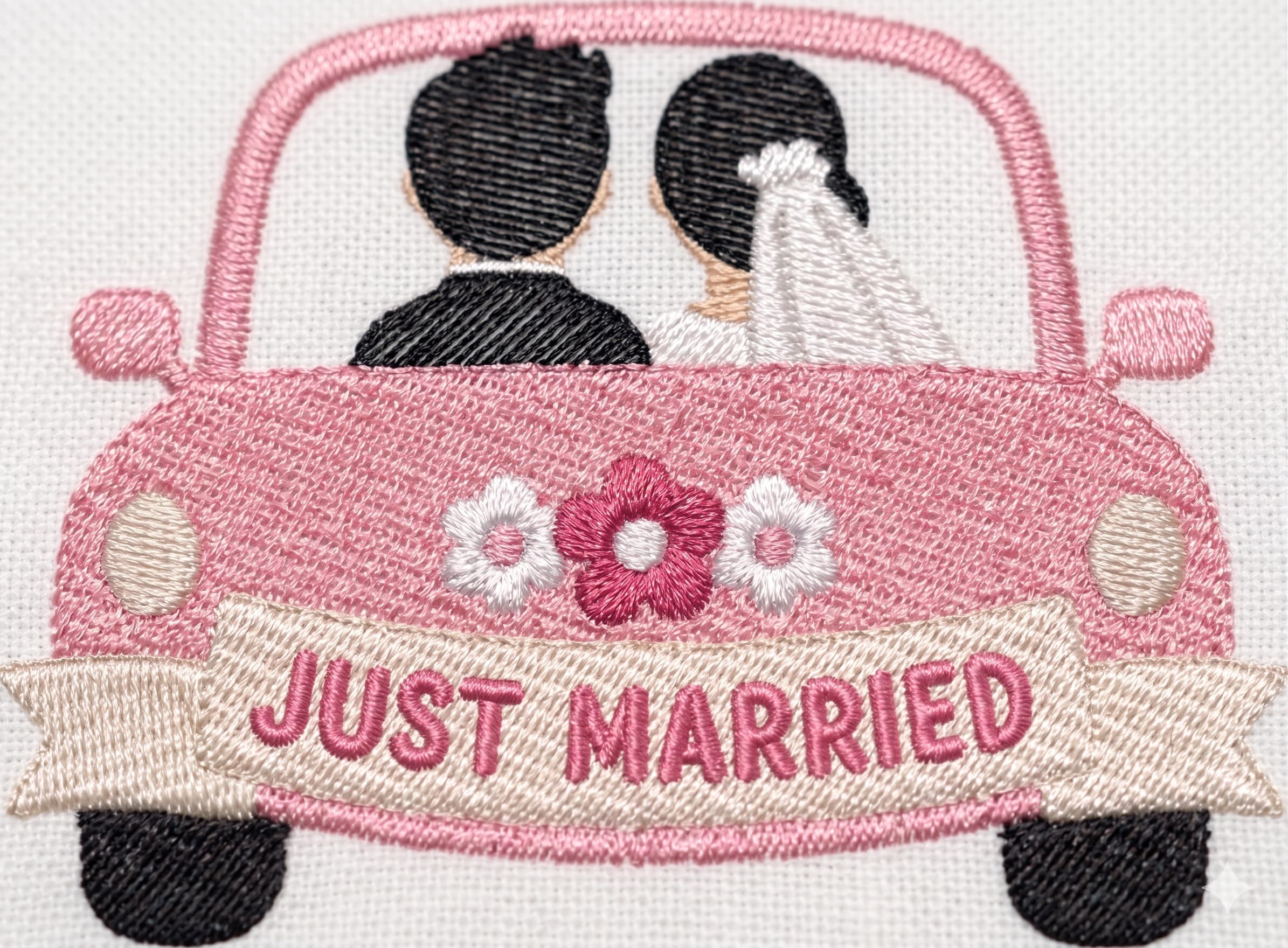 Wedding car embroidery design - Image 3