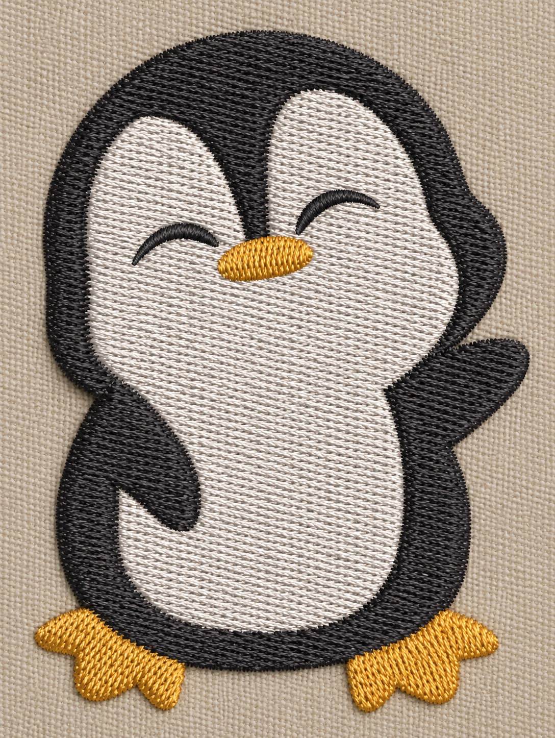 Baby penguin embroidery design - Image 3