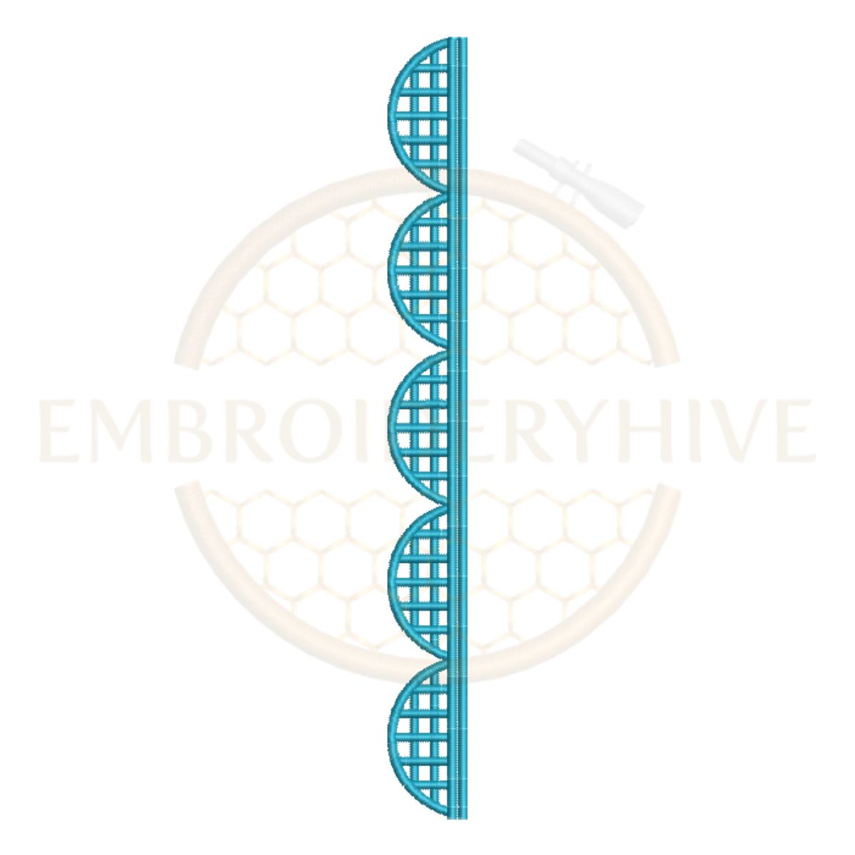 Matching Border Design Set-Geometric Lace (E-1188) - Image 3