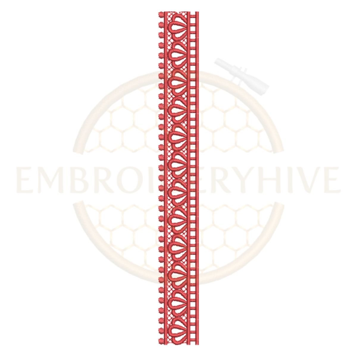 Matching Border Design Set-Mini Loop Lace (E-1193) - Image 2