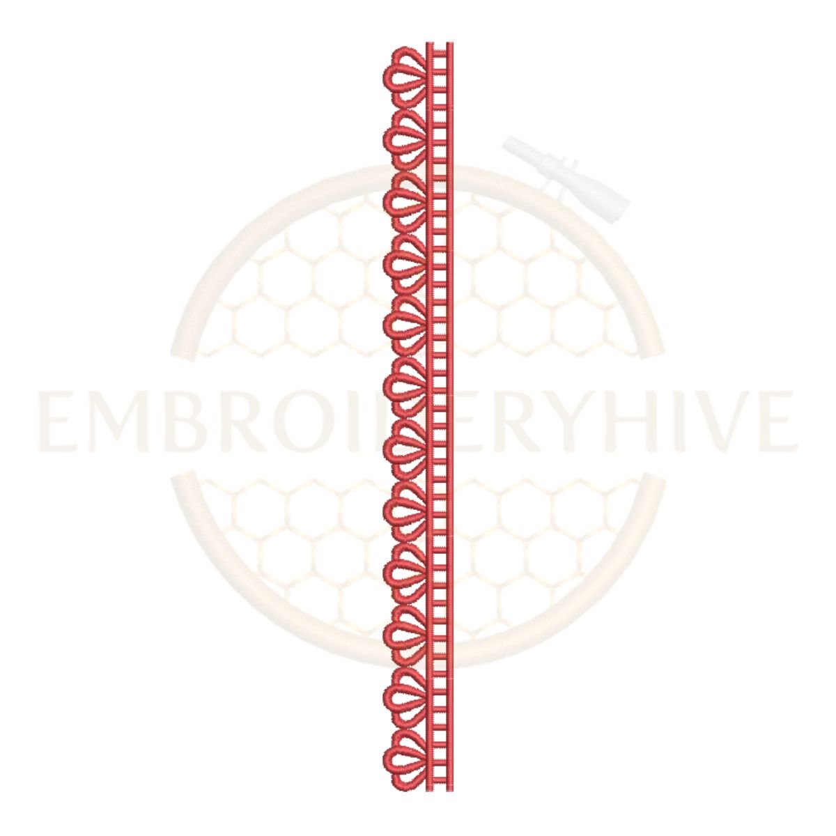 Matching Border Design Set-Mini Loop Lace (E-1193) - Image 3