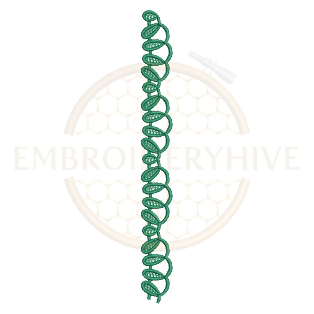 Matching Border Design Set-Leaf Vine Lace (E-1195) - Image 3